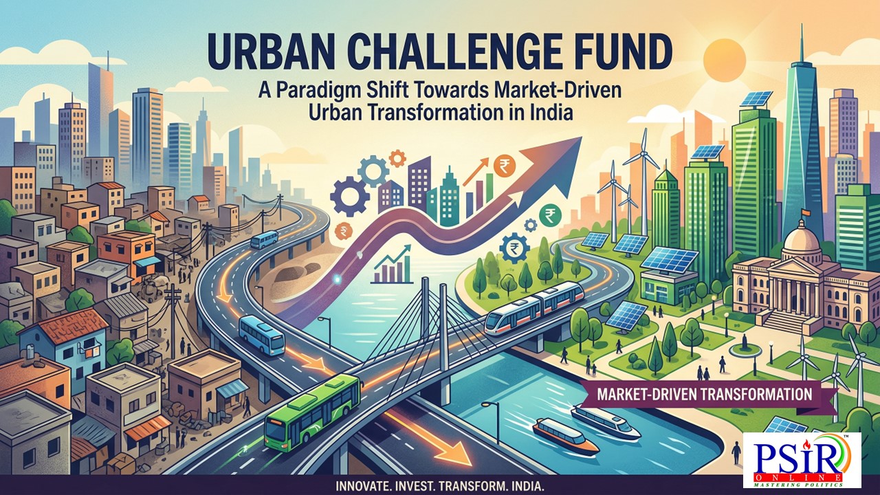 Urban Challenge Fund (UCF): A Paradigm Shift Towards Market-Driven Urban Transformation in India