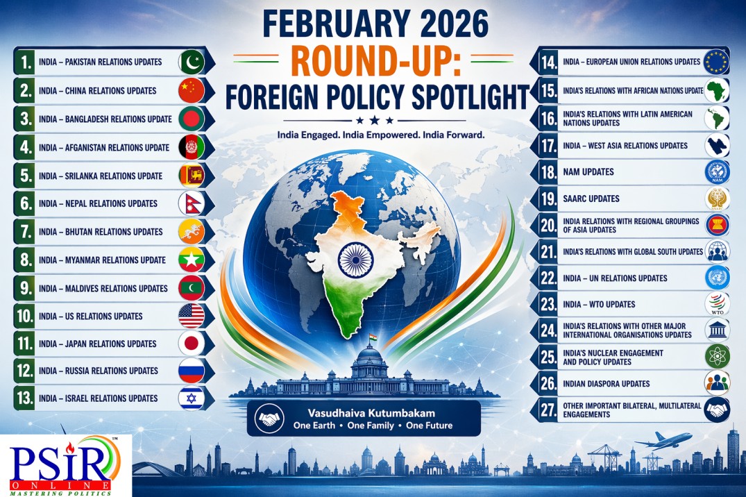 FEBRUARY 2026: ROUND-UP  FOREIGN POLICY
