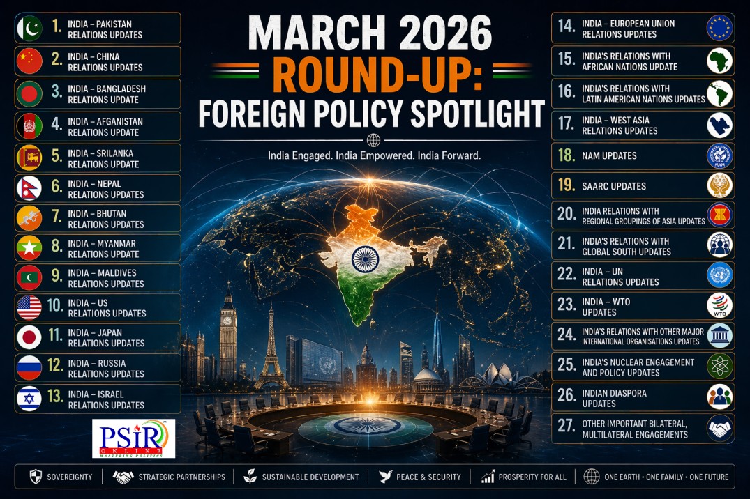 MARCH 2026: ROUND-UP - FOREIGN POLICY