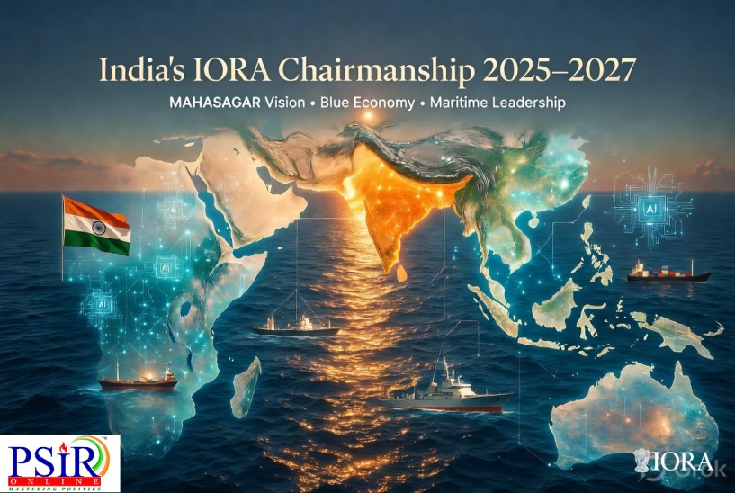Indian Ocean Rim Association (IORA): A Detailed Analysis of India&rsquo;s chairmanship 2025&ndash;2027.