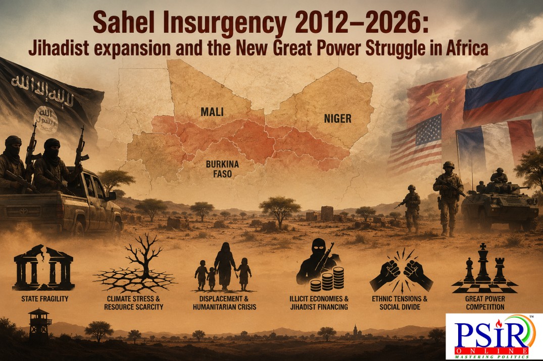 Sahel Insurgency 2012&ndash;2026: Jihadist expansion and the New Great Power Struggle in Africa