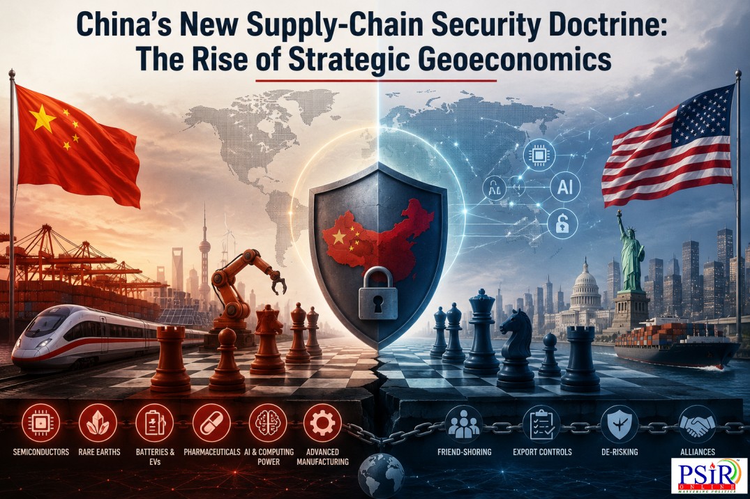 China&rsquo;s New Supply-Chain Security Doctrine: The Rise of Strategic Geoeconomics