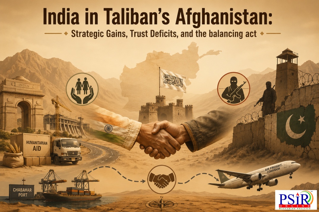 India in Taliban&rsquo;s Afghanistan: Strategic Gains, Trust Deficits, and the balancing act