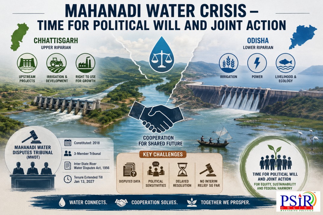 Mahanadi Water Crisis &ndash; Time for Political Will and Joint Action