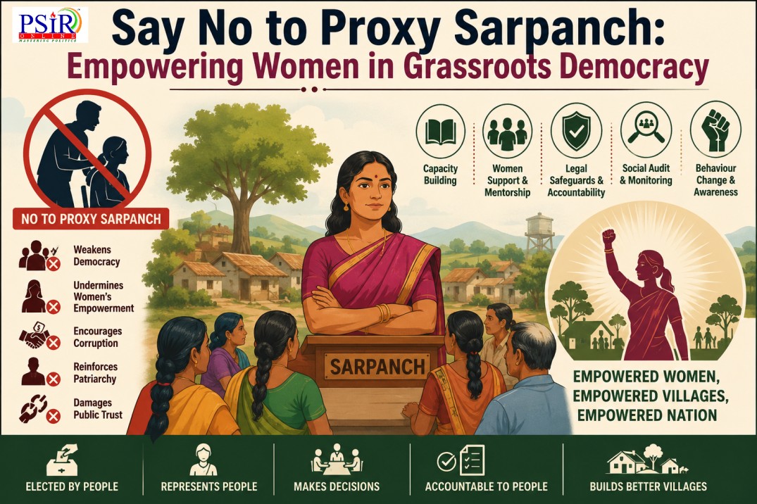 Say No to Proxy Sarpanch: Empowering Women in Grassroots Democracy