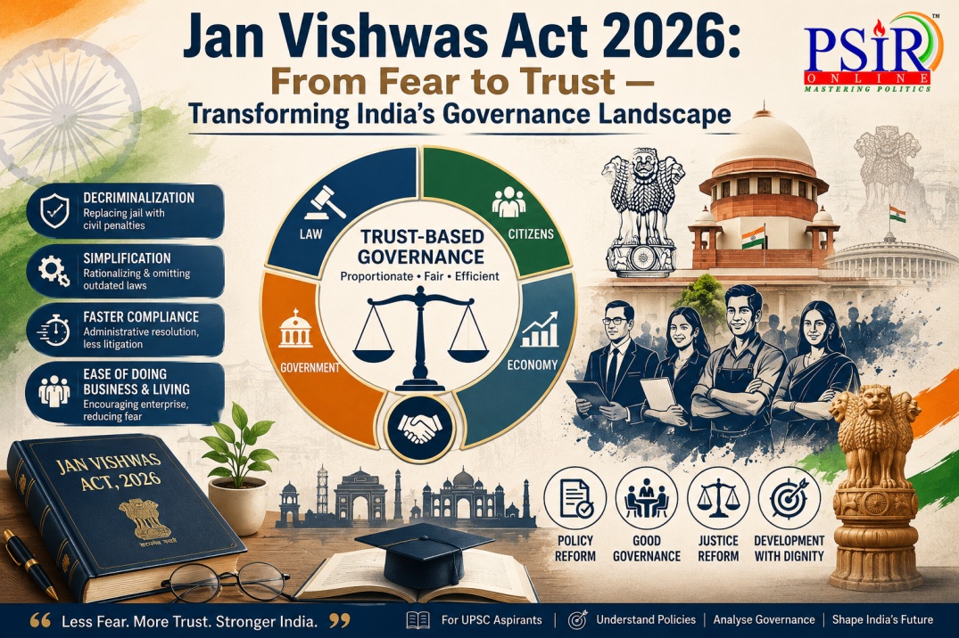 Jan Vishwas Act 2026: From Fear to Trust &mdash; Transforming India's Governance Landscape