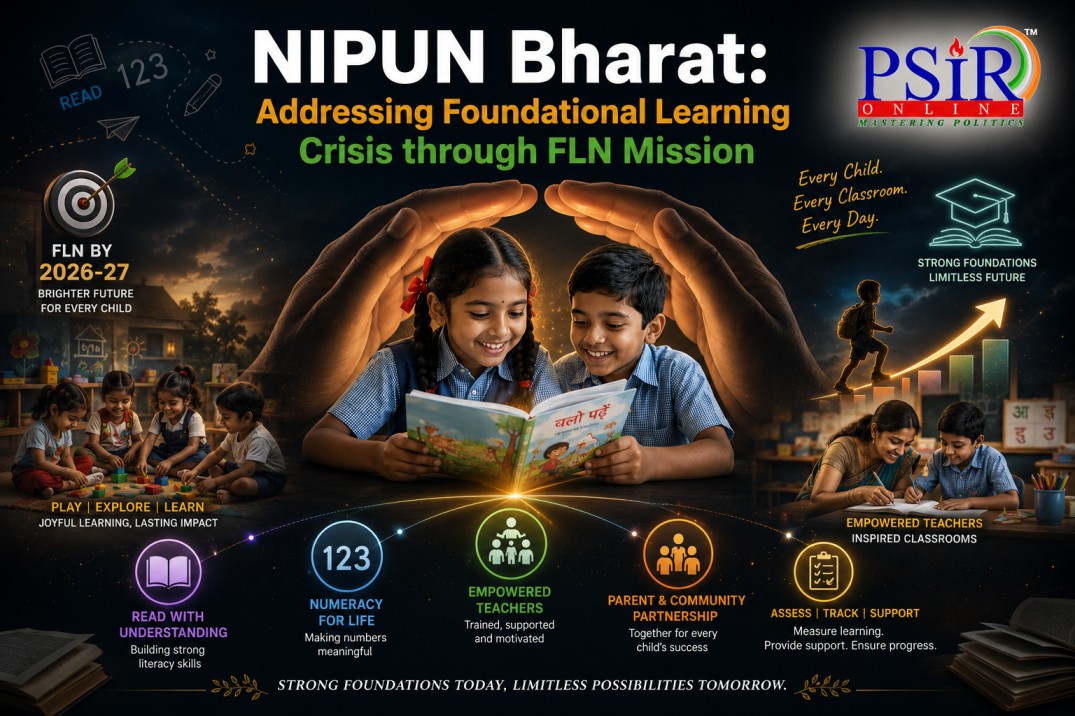 NIPUN Bharat: Addressing Foundational Learning Crisis through FLN Mission