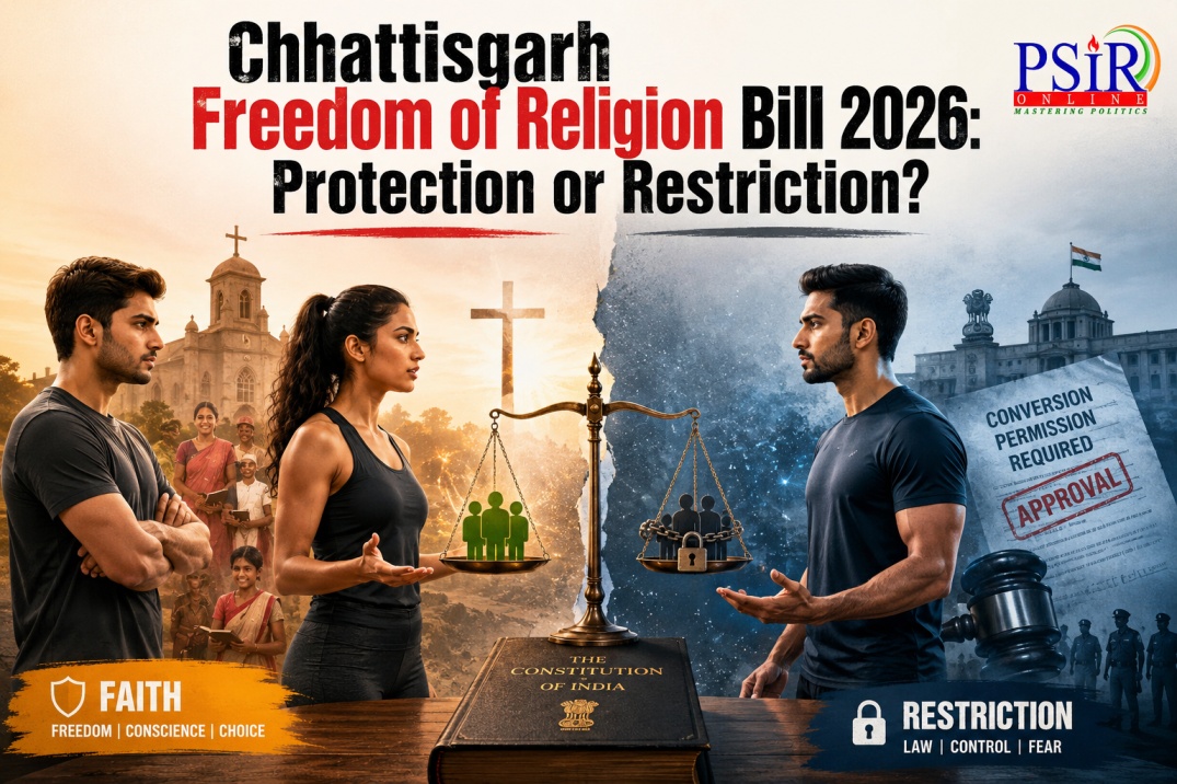 Chhattisgarh Freedom of Religion Bill 2026: Protection or Restriction?