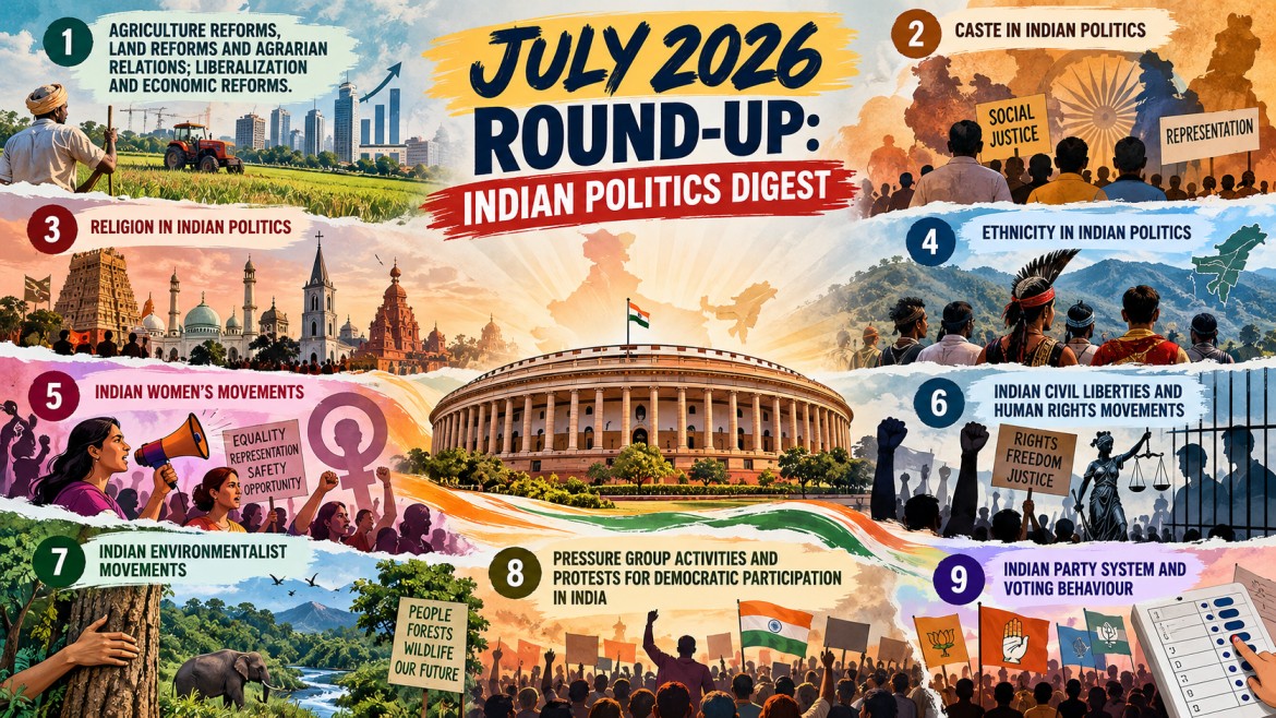 JULY 2026 ROUND UP: INDIAN POLITICS DIGEST