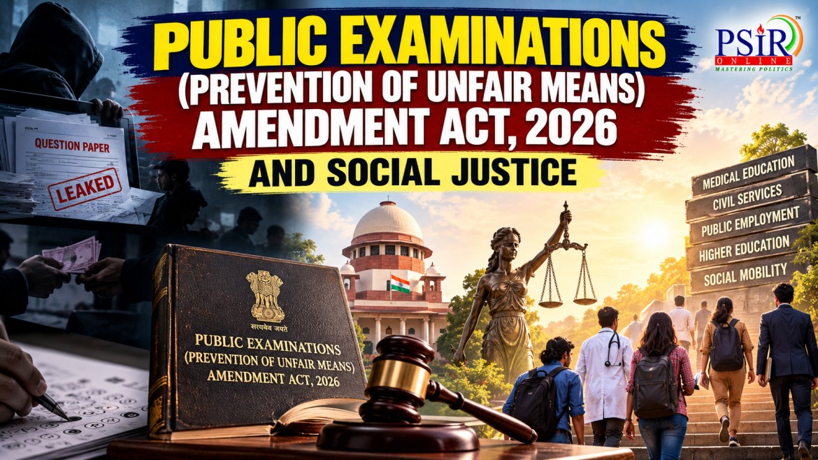 PUBLIC EXAMINATIONS (PREVENTION OF UNFAIR MEANS) AMENDMENT ACT, 2026 AND SOCIAL JUSTICE