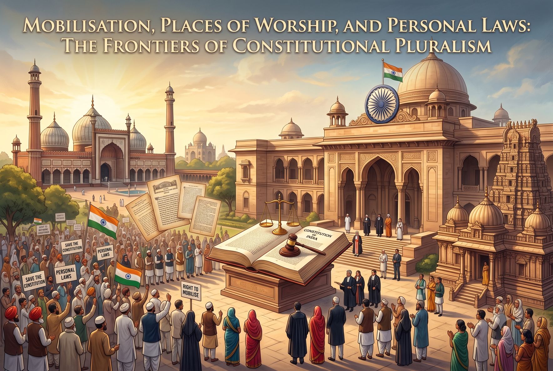 MOBILISATION, PLACES OF WORSHIP, AND PERSONAL LAWS: THE FRONTIERS OF CONSTITUTIONAL PLURALISM