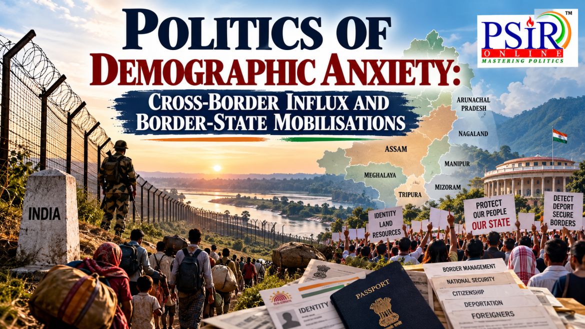 POLITICS OF DEMOGRAPHIC ANXIETY: CROSS-BORDER INFLUX AND BORDER-STATE MOBILISATIONS