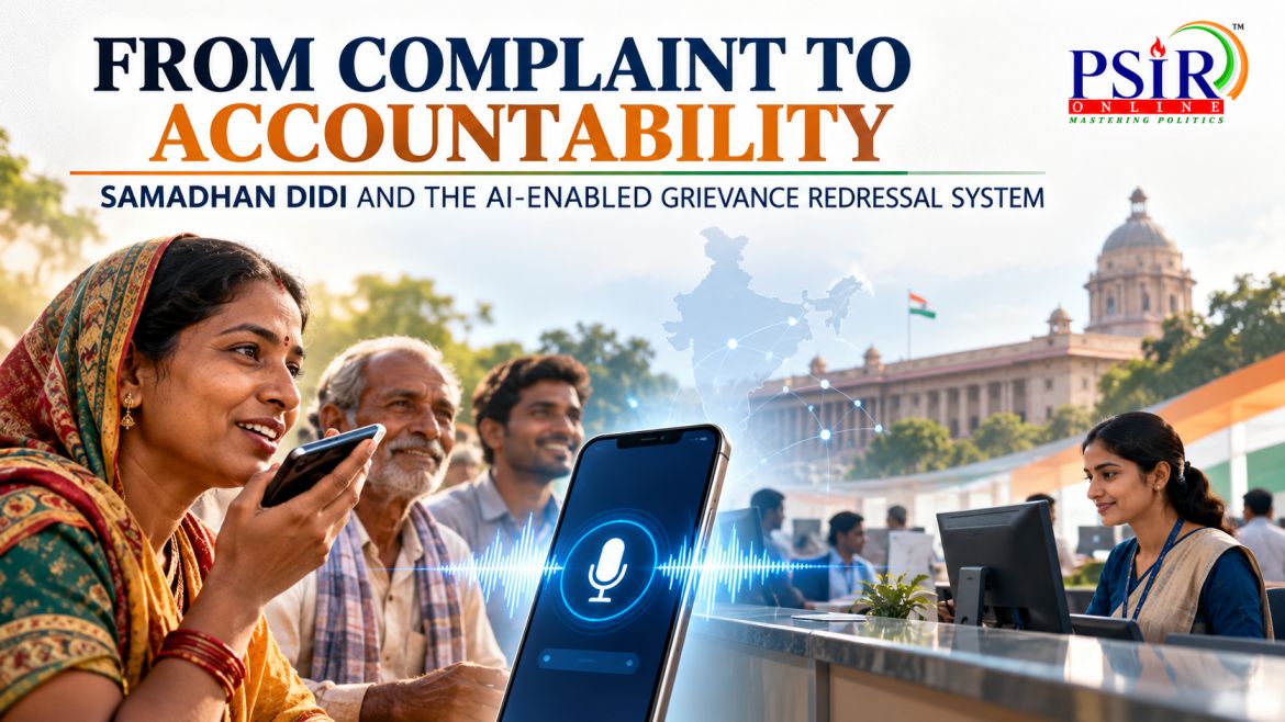 FROM COMPLAINT TO ACCOUNTABILITY: SAMADHAN DIDI AND THE AI-ENABLED GRIEVANCE REDRESSAL SYSTEM