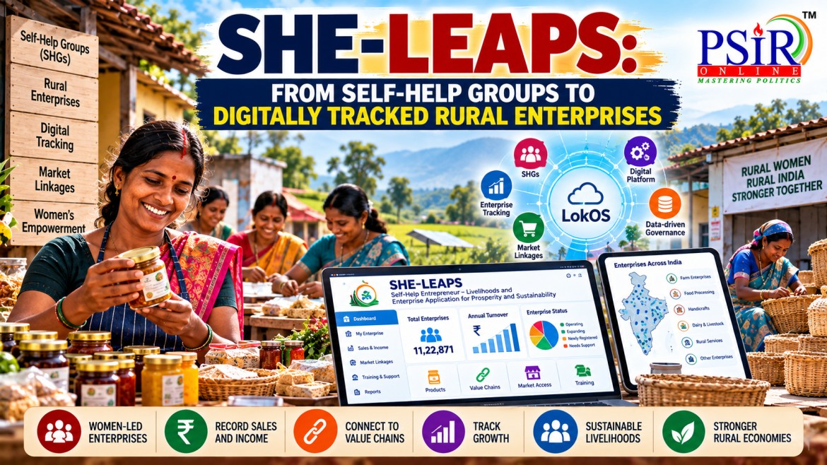 SHE-LEAPS: FROM SELF-HELP GROUPS TO DIGITALLY TRACKED RURAL ENTERPRISES