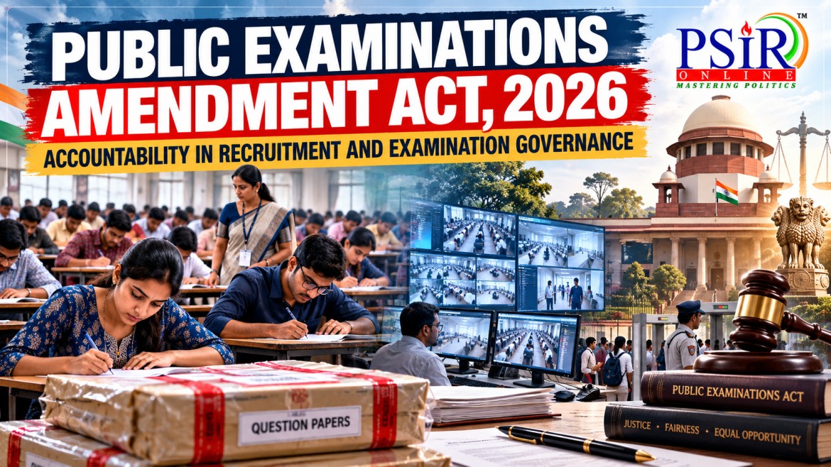 PUBLIC EXAMINATIONS AMENDMENT ACT, 2026: ACCOUNTABILITY IN RECRUITMENT AND EXAMINATION GOVERNANCE