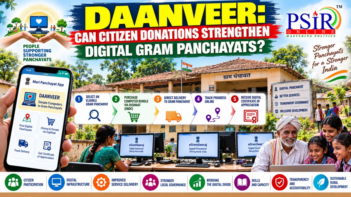 DAANVEER: CAN CITIZEN DONATIONS STRENGTHEN DIGITAL GRAM PANCHAYATS?