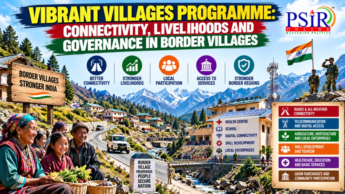 VIBRANT VILLAGES PROGRAMME: CONNECTIVITY, LIVELIHOODS AND GOVERNANCE IN BORDER VILLAGES