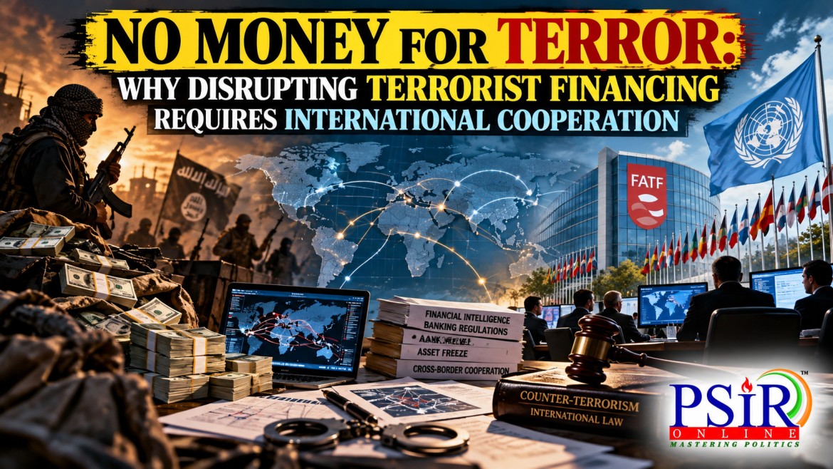 NO MONEY FOR TERROR: WHY DISRUPTING TERRORIST FINANCING REQUIRES INTERNATIONAL COOPERATION