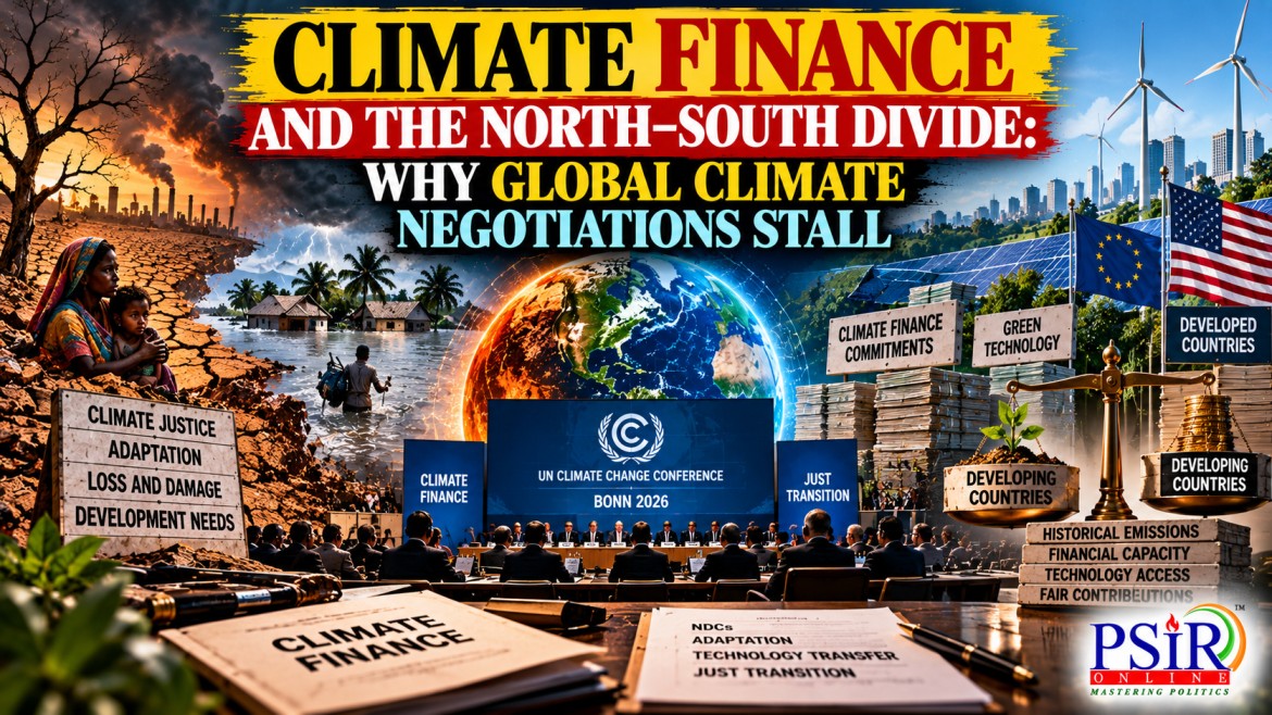 CLIMATE FINANCE AND THE NORTH&ndash;SOUTH DIVIDE: WHY GLOBAL CLIMATE NEGOTIATIONS STALL