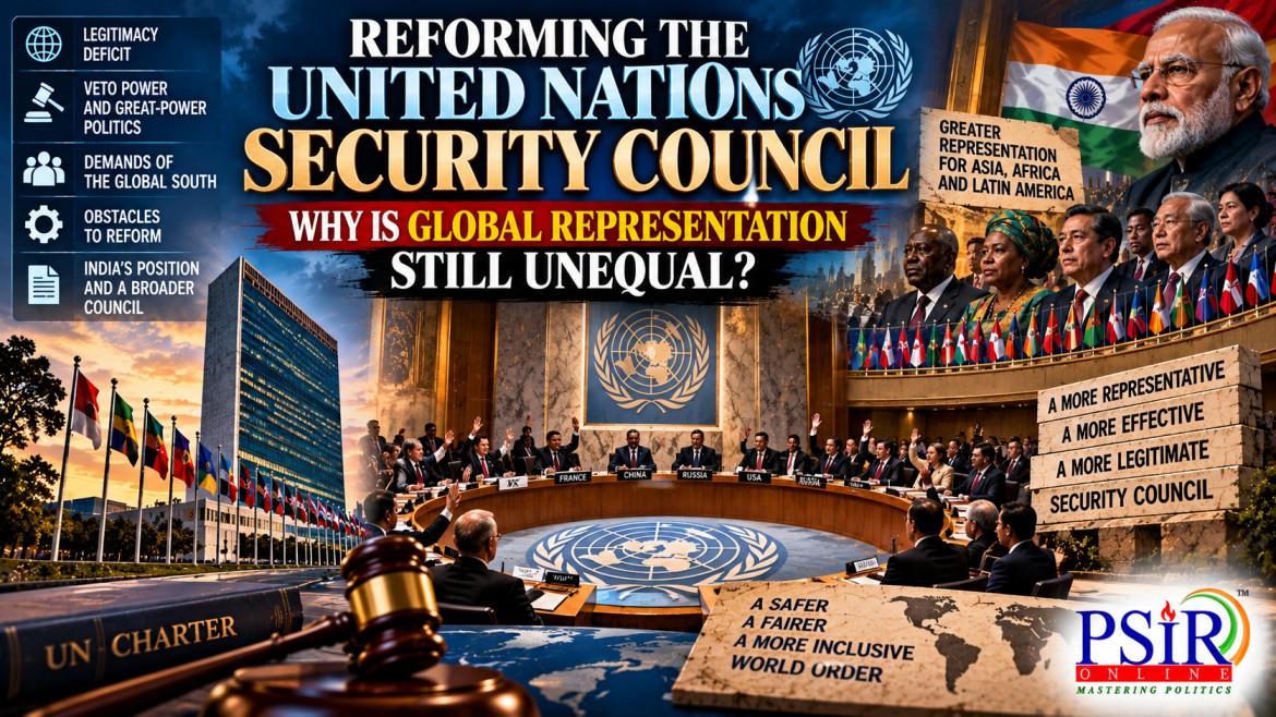 REFORMING THE UNITED NATIONS SECURITY COUNCIL: WHY IS GLOBAL REPRESENTATION STILL UNEQUAL?