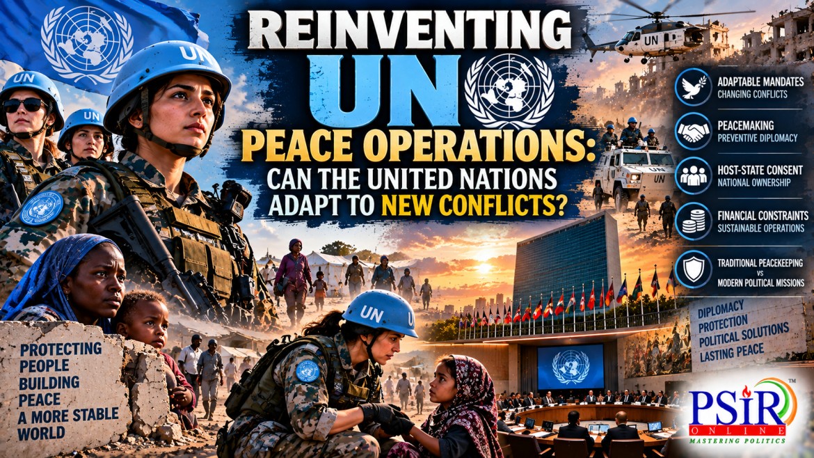 REINVENTING UN PEACE OPERATIONS: CAN THE UNITED NATIONS ADAPT TO NEW CONFLICTS?