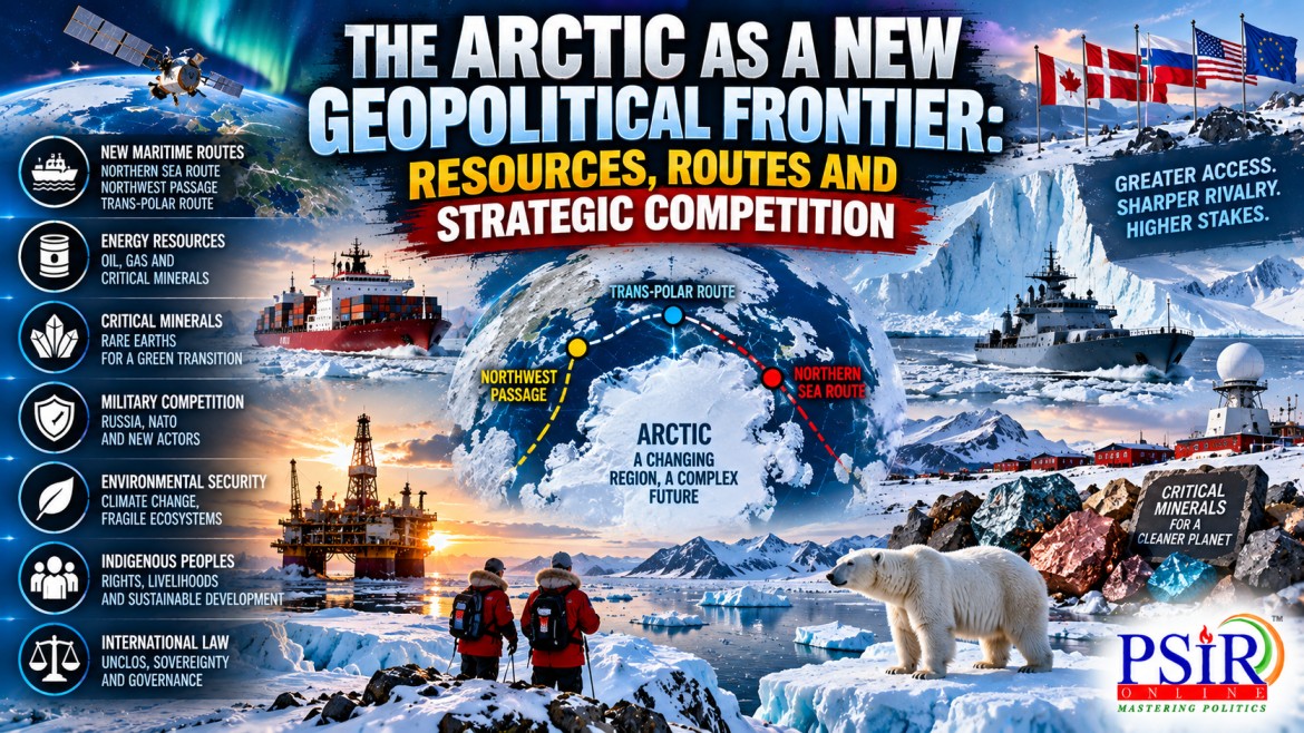 THE ARCTIC AS A NEW GEOPOLITICAL FRONTIER: RESOURCES, ROUTES AND STRATEGIC COMPETITION