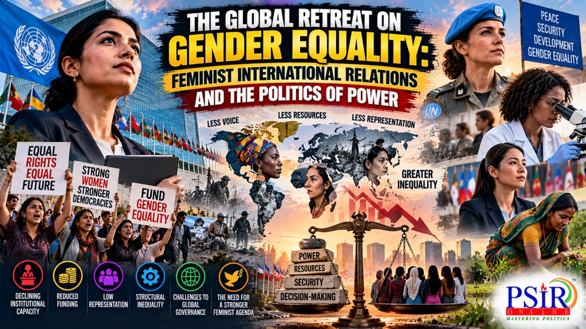 THE GLOBAL RETREAT ON GENDER EQUALITY: FEMINIST INTERNATIONAL RELATIONS AND THE POLITICS OF POWER