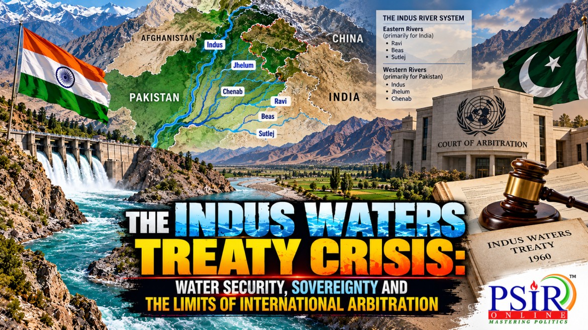 THE INDUS WATERS TREATY CRISIS: WATER SECURITY, SOVEREIGNTY AND THE LIMITS OF INTERNATIONAL ARBITRATION