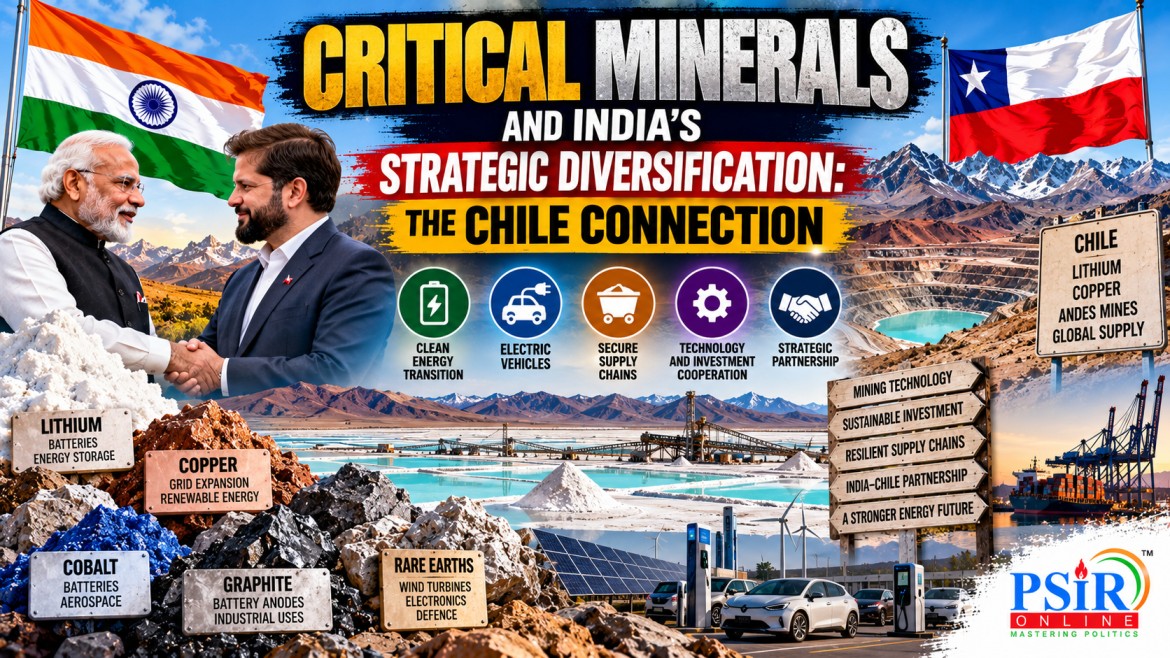 CRITICAL MINERALS AND INDIA&rsquo;S STRATEGIC DIVERSIFICATION: THE CHILE CONNECTION