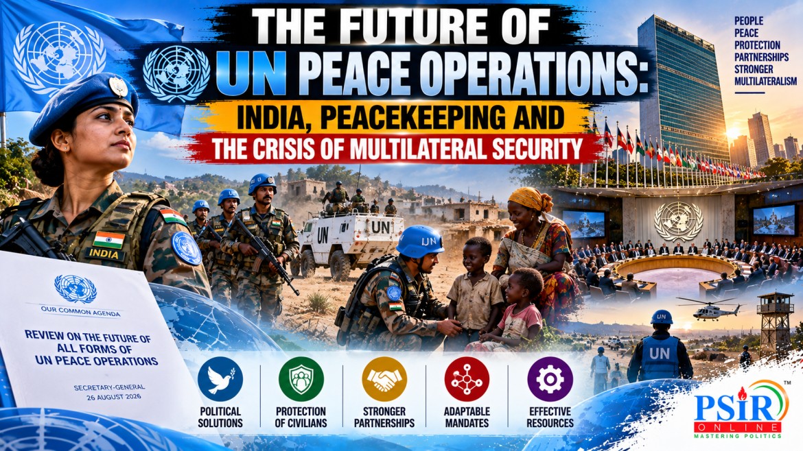 THE FUTURE OF UN PEACE OPERATIONS: INDIA, PEACEKEEPING AND THE CRISIS OF MULTILATERAL SECURITY
