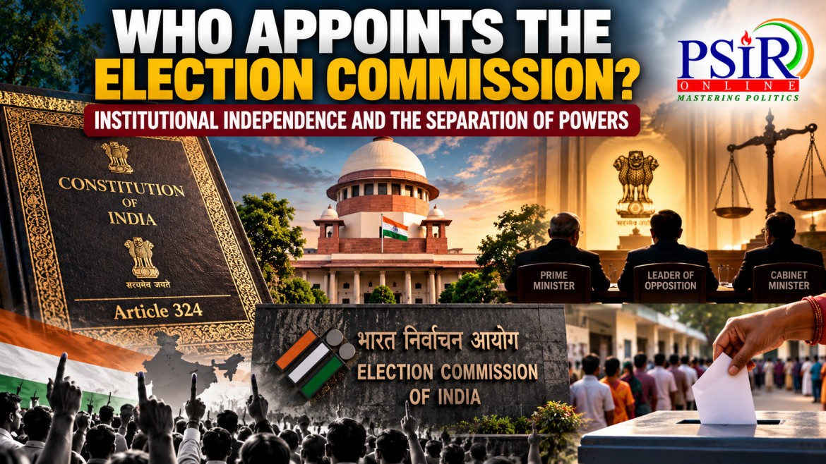 WHO APPOINTS THE ELECTION COMMISSION? INSTITUTIONAL INDEPENDENCE AND THE SEPARATION OF POWERS