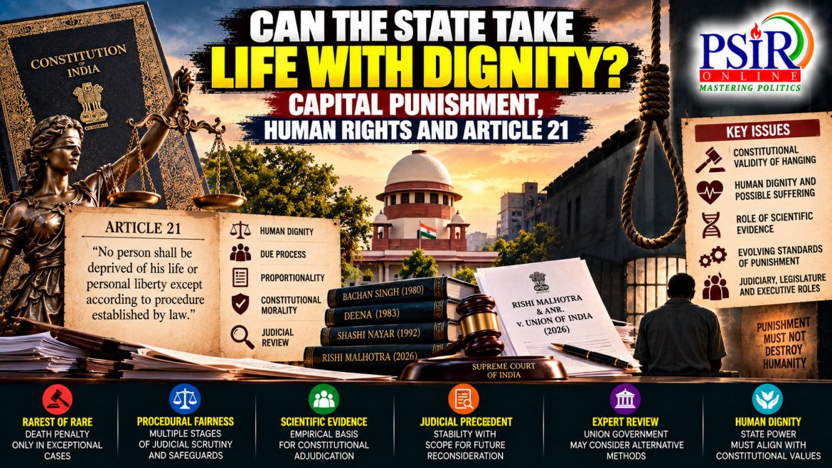 CAN THE STATE TAKE LIFE WITH DIGNITY? CAPITAL PUNISHMENT, HUMAN RIGHTS AND ARTICLE 21